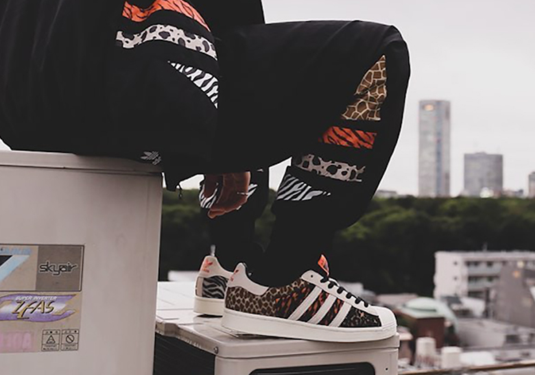 adidas Atmos superstar アニマル