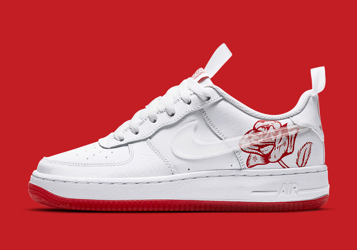 Nike Air Force 1 GS “University Red 