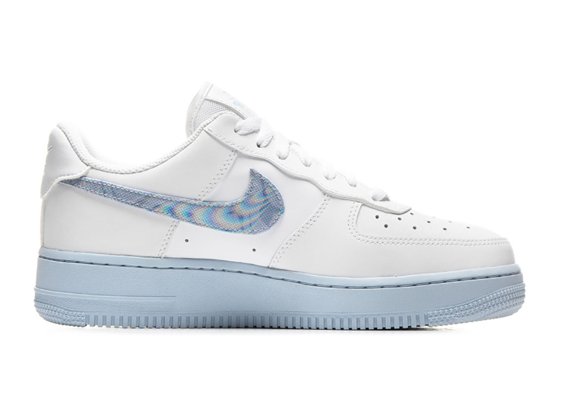 white and blue air force 1