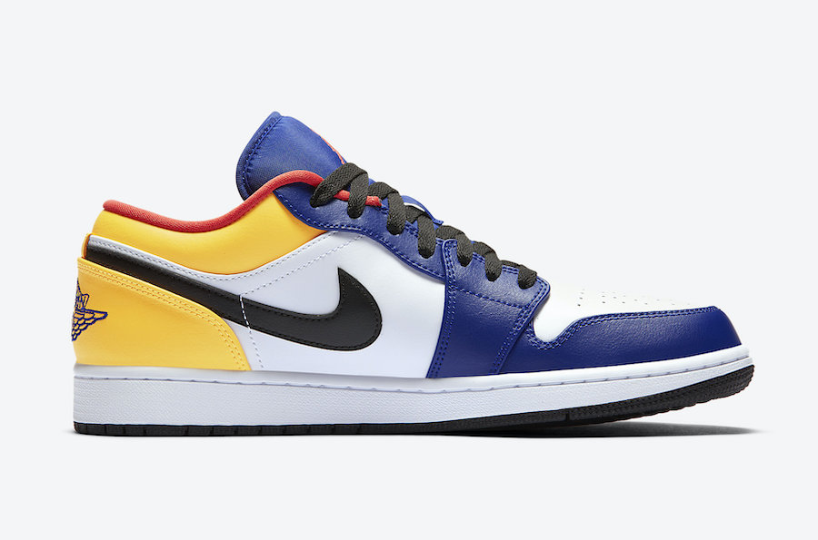 jordan 1 navy blue and yellow