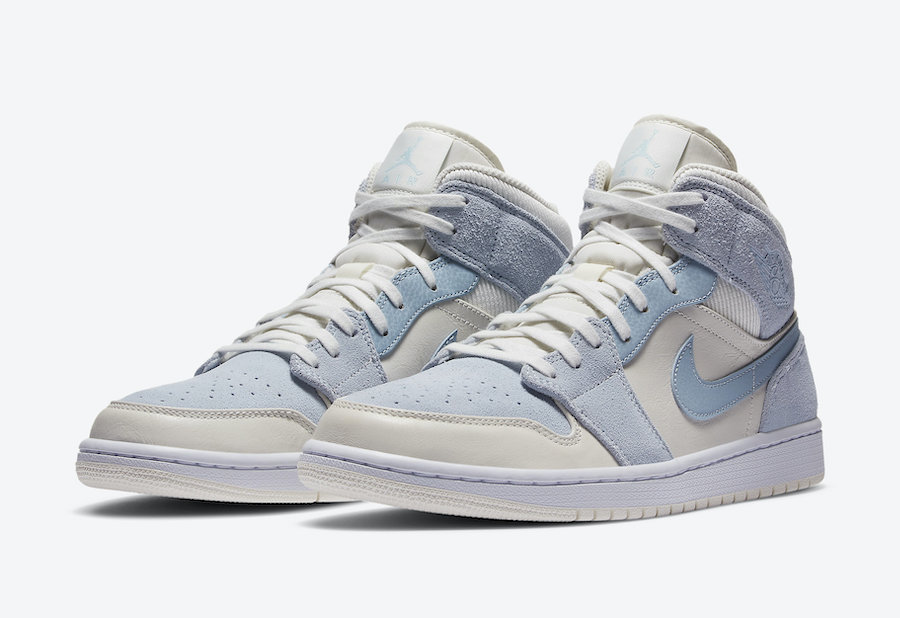 jordan 1 mid grey tan blue