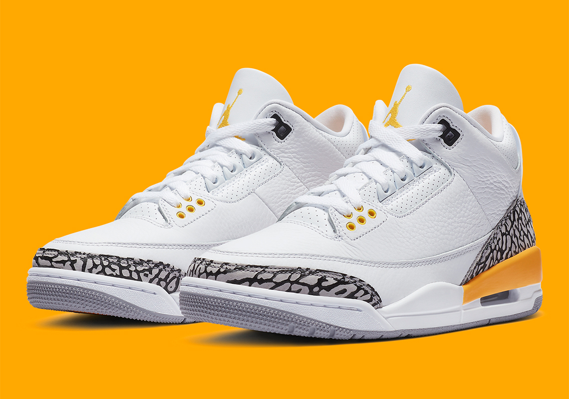 women's air jordan 3 laser orange