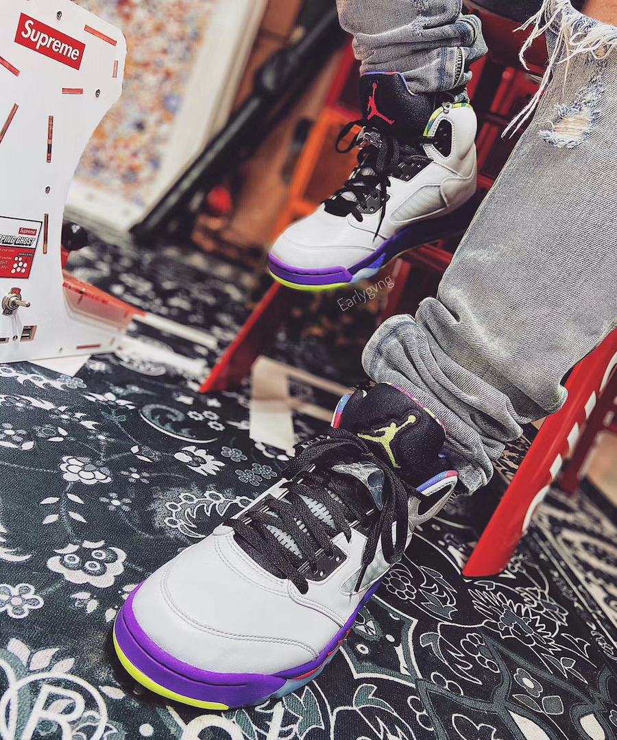 alternate bel air 5s outfit