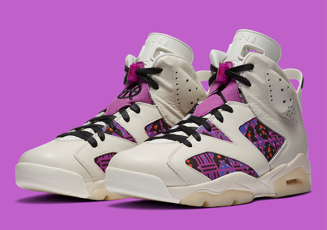 jordan 6 white purple