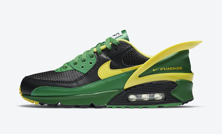 Nike Air Max 90 Flyease Oregon Ducks ナイキ エア マックス 90 フライイーズ オレゴン ダックス Cz4270 001