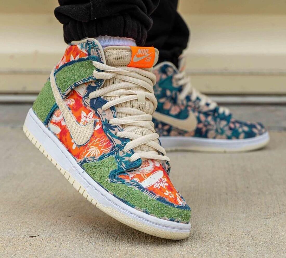 4月23日発売 Nike Sb Dunk High Hawaii ハワイアンなsbダンクの登場