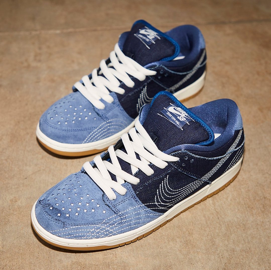 SB DUNK LOW PRO PRM DENIM GUM