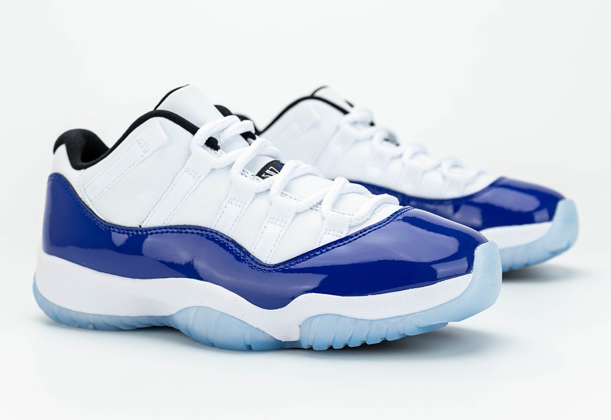 blue and white 11 lows