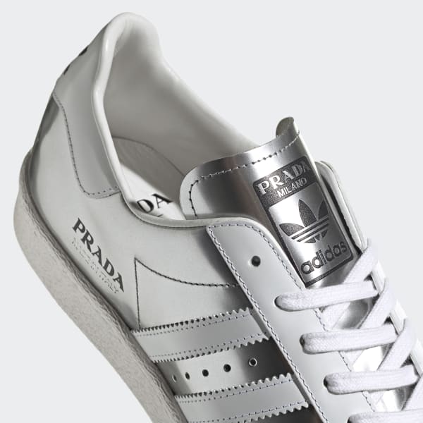 Prada × adidas Superstar “Metallic Silver”】プラダ × アディダス