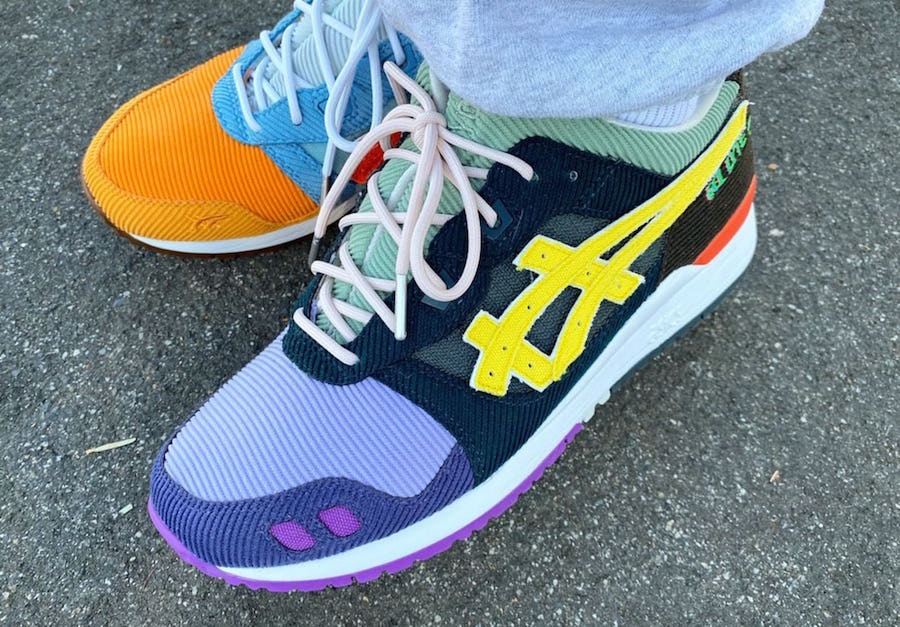 6月27日発売!【Sean Wotherspoon × ASICS × atmos GEL LYTE 3 ...