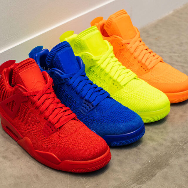 NIKE AIR JORDAN 4 FLYKNIT COLLECTION 4COLORS