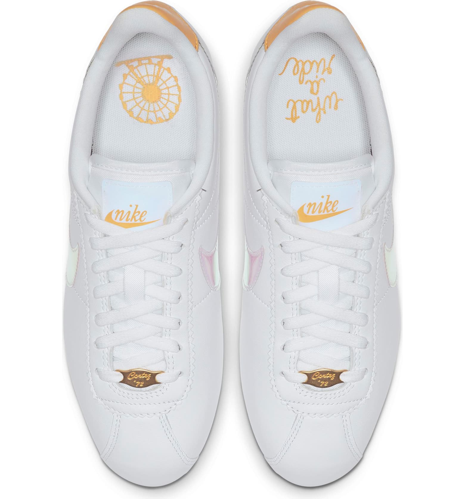 Nike Classic Cortez Sneaker White Clear Topaz Gold-04
