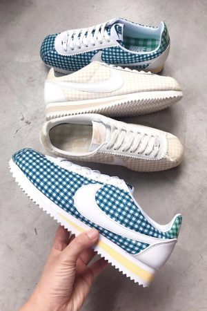 nike gingham cortez