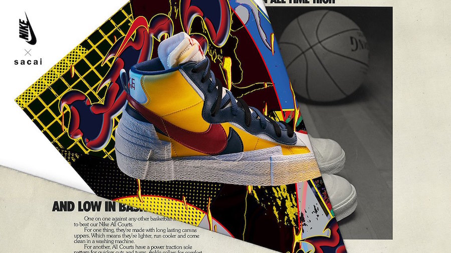 sacai-Nike-Blazer-Mid-Yellow-Red-Release-Date