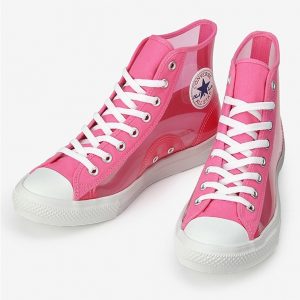 Converse All Star Light Clear Material Hi Pink 1