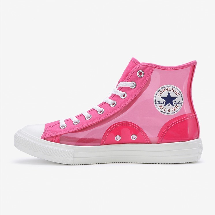 Converse All Star Light Clear Material Hi Pink 6