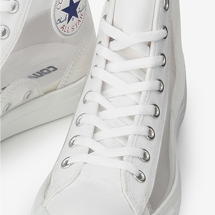 Converse All Star Light Clear Material Hi White 4