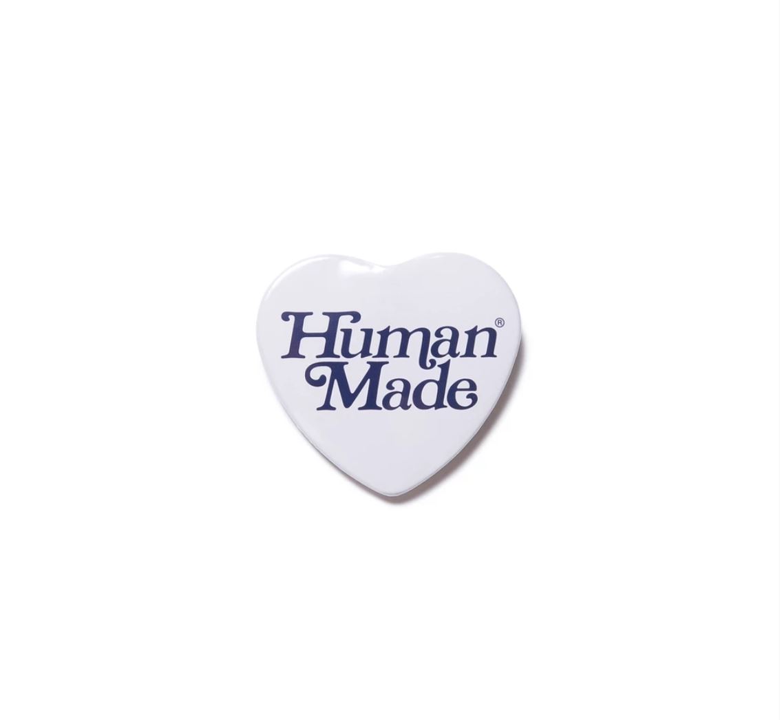 Human made x Girls Don't Cry HEART BADGE GDC