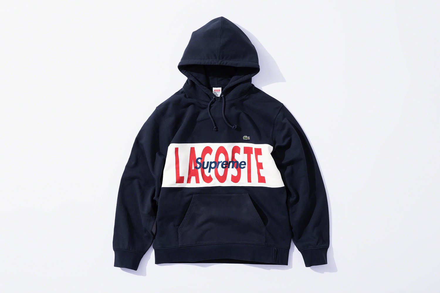 supreme lacoste hooded sweatshirt