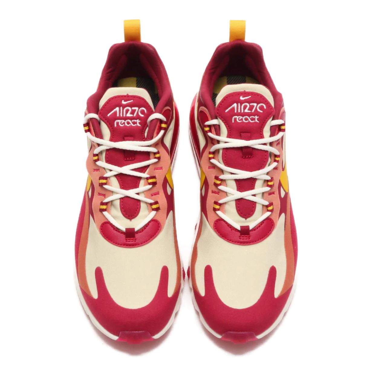 Nike Air Max 270 React “Mystic Red” & “Noble Red” (ナイキ エア マックス 270 リアクト “ミスティック レッド” & “ノーブル レッド”)