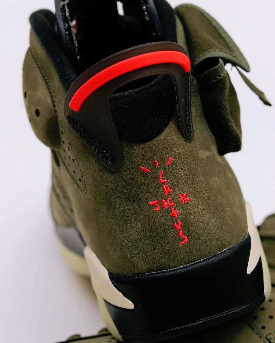 Travis Scott x Nike Air Jordan 6 “Olive” (トラヴィス スコット × ナイキ エア ジョーダン 6 “オリーブ”)