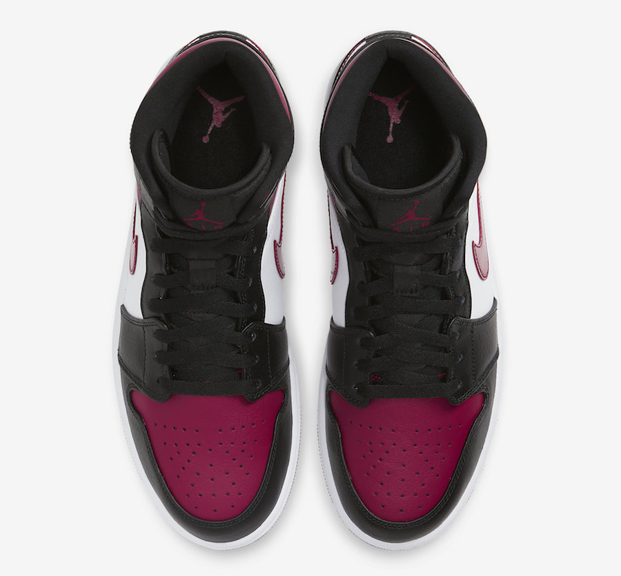 Nike Air Jordan 1 Mid “Bred Toe” (ナイキ エア ジョーダン 1 ミッド “ブレッド トゥ”)