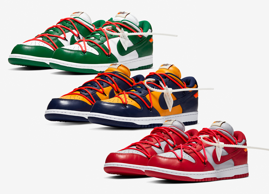 Off-White × Nike Dunk Low Collection  オフホワイト × ナイキ ダンク ロー コレクション