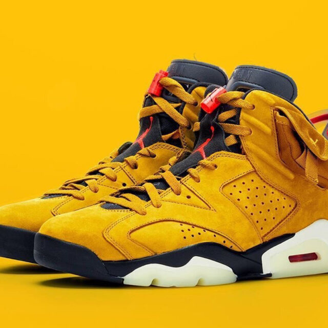 Travis Scott x Nike Air Jordan 6 “Yellow Cactus Jack” (トラヴィス スコット × ナイキ エア ジョーダン 6 “イエロー カクタス ジャック”)