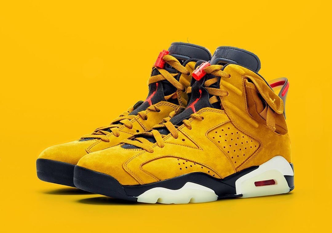 Travis Scott x Nike Air Jordan 6 “Yellow Cactus Jack” (トラヴィス スコット × ナイキ エア ジョーダン 6 “イエロー カクタス ジャック”)