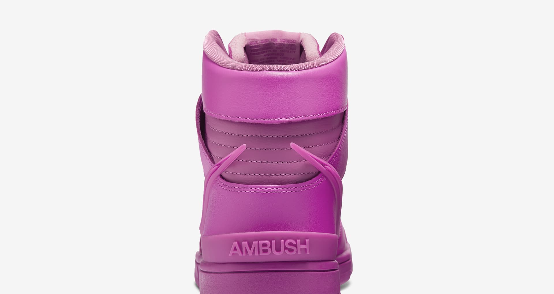AMBUSH × Nike Dunk Hi “Pink Fuchsia” アンブッシュ × ナイキ ダンク ハイ “ピンク フクシア” ACTIVE FUCHSIA/LETHAL PINK CU7544-600 main nike snkrs