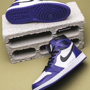 Nike Air Jordan 1 High OG “Court Purple” ナイキ エア ジョーダン 1 ハイ OG “コート パープル” 555088-500