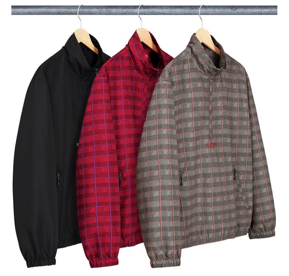 supreme half zip pullover