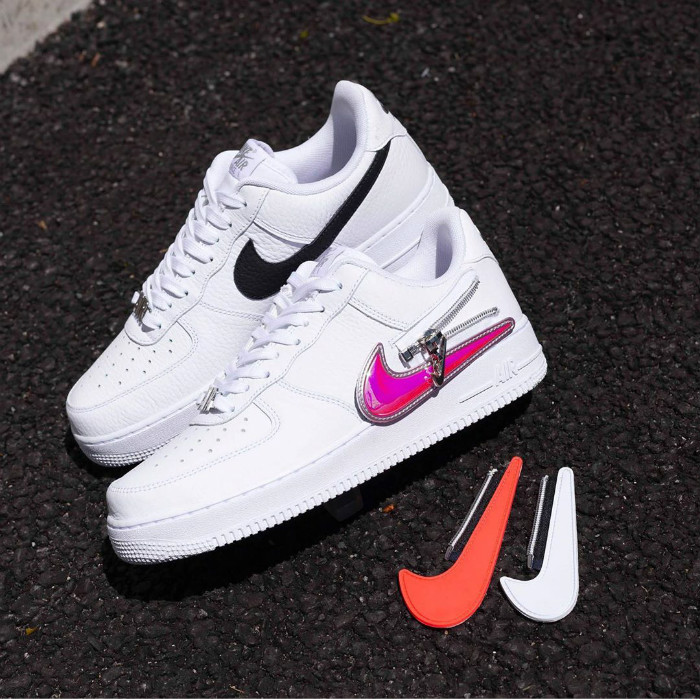 nike air force 1 with zipper