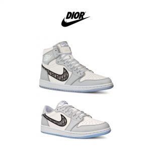 Dior × Nike Air Jordan 1 High & Low (ディオール × ナイキ エア ジョーダン 1 ハイ & ロー) CN8607-002, CN8608-002