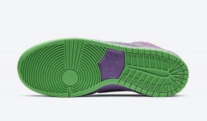 Nike SB Dunk Hi “Purple Skunk” (ナイキ SB ダンク ハイ “パープル スカンク”) CW9971-500