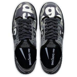 COMME DES GARÇONS × Nike Dunk Low WMNS (コム・デ・ギャルソン × ナイキ ダンク ロー ウィメンズ) CZ2675-001, CZ2675-002