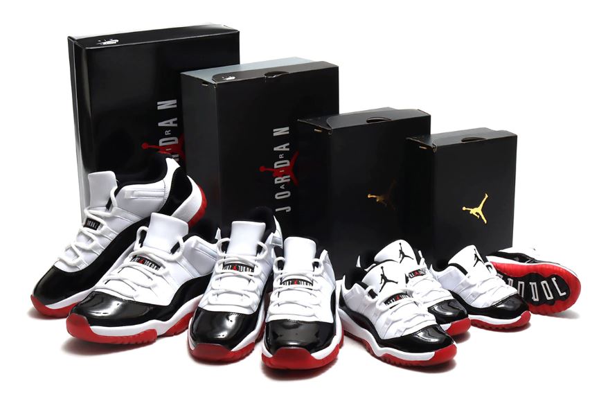 エアジョーダン11 Low ホワイトブレッド (Nike Air Jordan 11 Retro Low_AV2187-160_front)