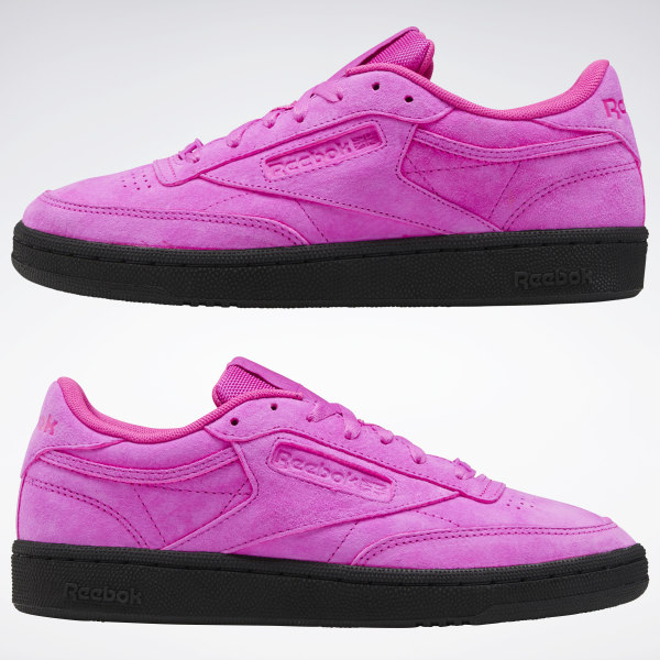 reebok club c pink