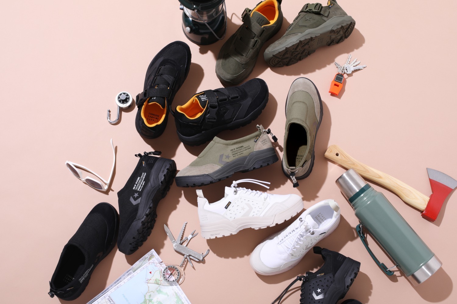 最安値 CONVERSE CAMPING SUPPLY CFT CP 26cm CFT CP / CFT CP (ブラック)– コンバース オンライン