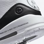 Fragment Hiroshi Fujiwara × Nike Air Jordan 3 (フラグメント 藤原 ヒロシ × ナイキ エア ジョーダン 3) DA3595-100 close heel