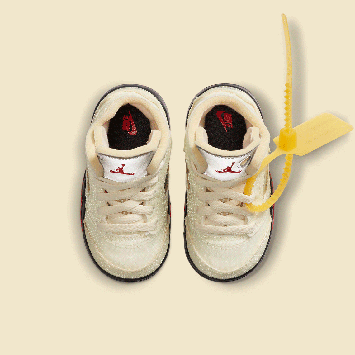 Off-White × Nike Air Jordan 5 “Sail”】オフホワイト × ナイキ エア 