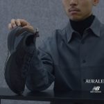 AURALEE × New Balance FuellCell Speedrift (オーラリー × ニューバランス フューエルセル スピードリフト) advertisement black with a man