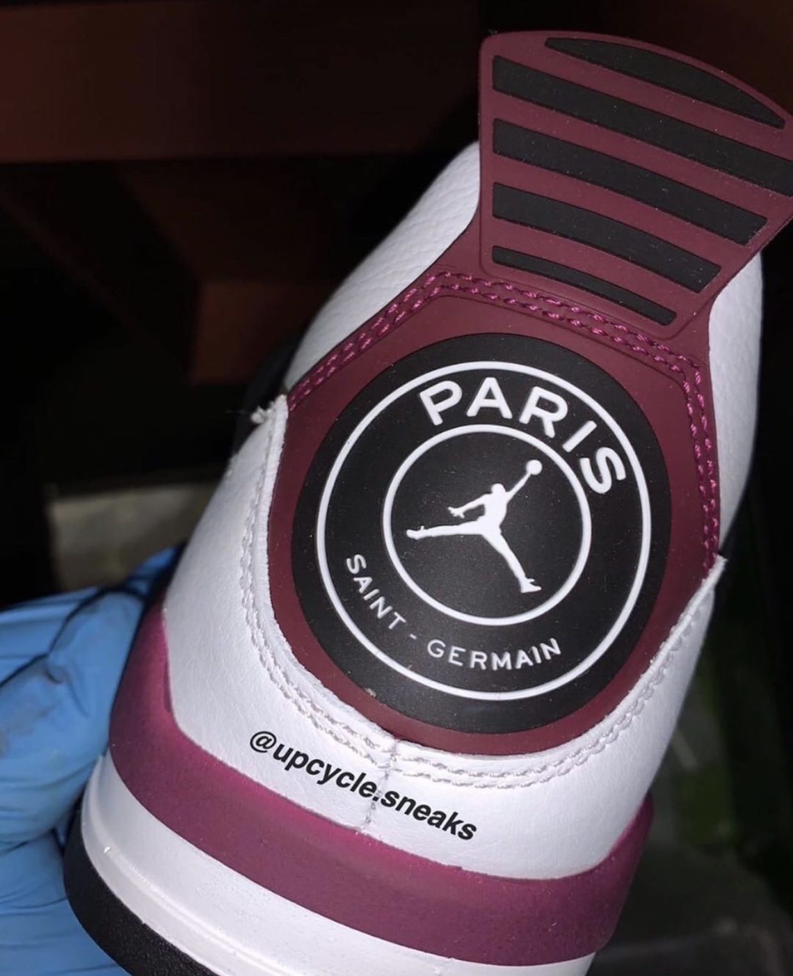 Nike x PSG Air Jordan 4 ナイキ x パリサンジェルマン エアジョーダン4 CZ5624-100 backlogo