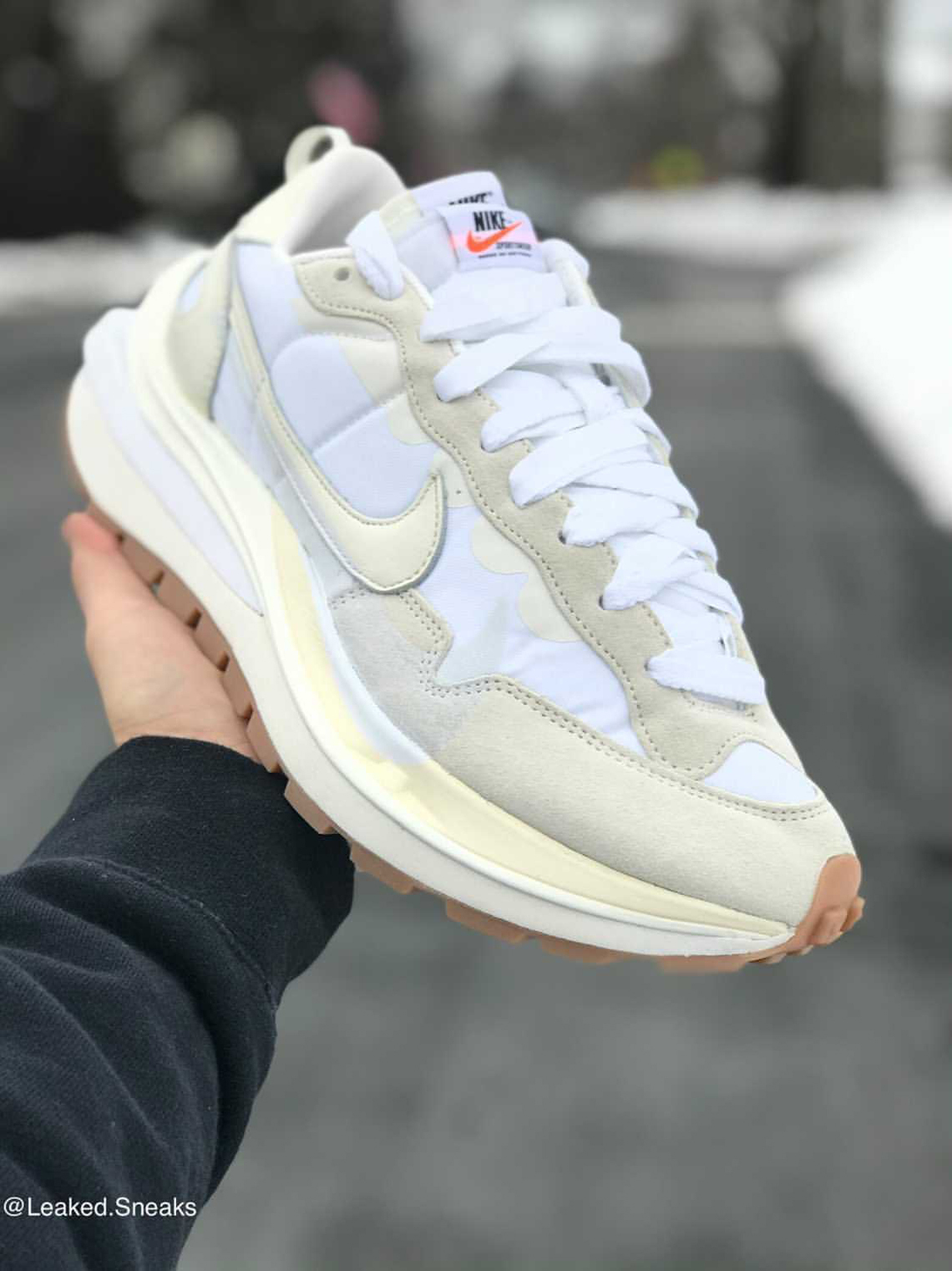 ☆sacai x Nike サカイ ヴェイパーワッフル ホワイトガム 新品☆ tic