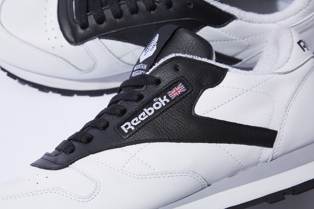 MOUNTAIN RESEARCH x Reebok CLASSIC LEATHER MR マウンテンリサーチ x リーボック クラシックレザー マウンテンリサーチ sidelogo