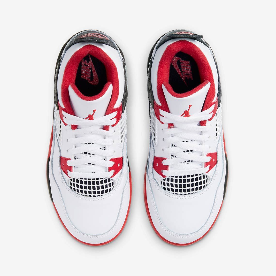 ナイキ エア ジョーダン 4 ファイア レッド キッズ プレスクール Nike Air Jordan 4 Fire Red PS BQ7669-160 top