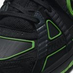 オフホワイト ナイキ エア ラバー ダンク グリーン ストライク Off-White-Nike-Air-Rubber-Dunk-Green-Strike-CU6015-001 toe closeup