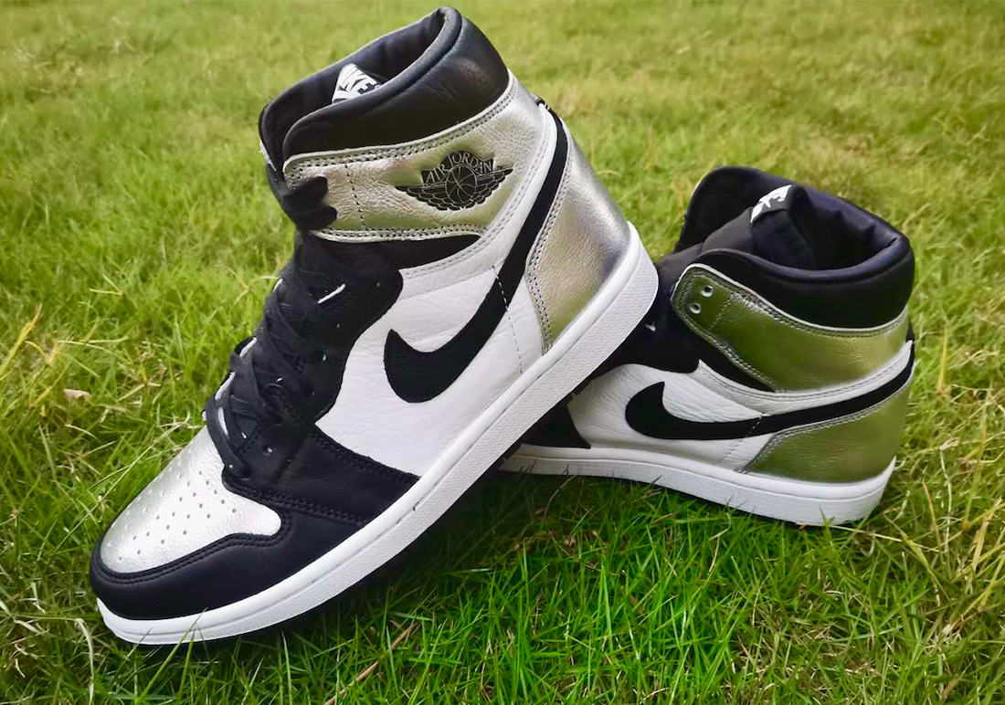 ナイキ エアジョーダン 1 レトロ ハイ OG ウィメンズ "シルバー トゥ" Nike-Air-Jordan-1-Silver-Toe-WMNS-CD0461-001-pair-looks