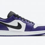 ナイキ エア ジョーダン 1 ロー コート パープル Nike Air Jordan 1 Low Court Purple 553558-500 side