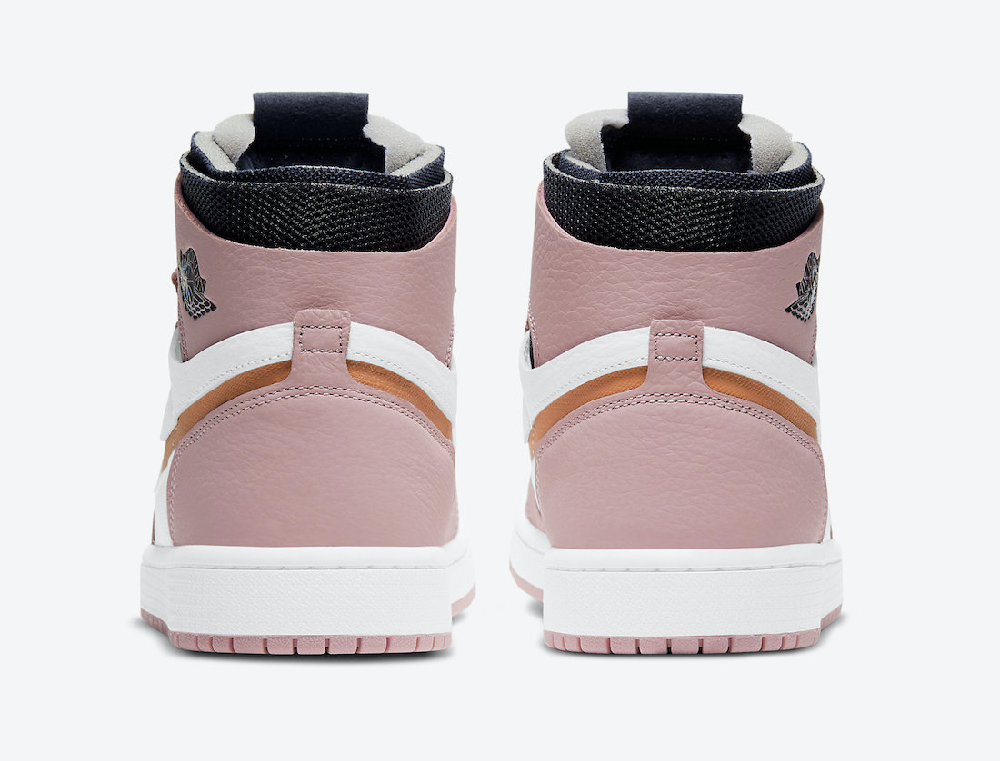 ナイキ エア ジョーダン 1 ズーム コンフォート ピンク グレイズ Nike Air Jordan 1 Zoom Comfort Pink Glaze CT0979-601 back